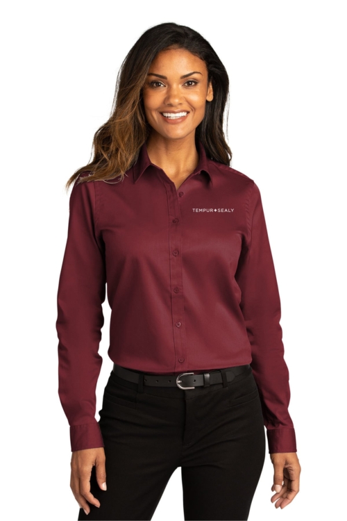 Port Authority® Ladies Long Sleeve SuperPro React
